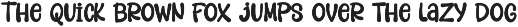 Jolly Blump | Hand Drawn Font preview