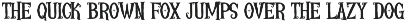 Wicked Broom - A Halloween Font preview