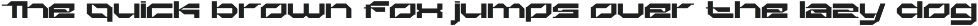 Frechno Bold Futuristic Display Font preview
