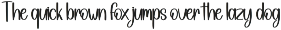 Black Spooky | Script Font preview