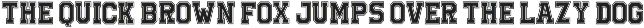 Varsity Capital font preview