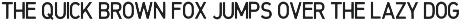 Orange Lemonade minimalist font preview