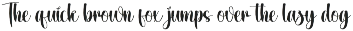 Bright | Script Font preview