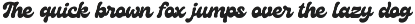 Biggie - Retrolicious Font preview