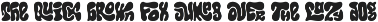 Callidryas Groovy Font font preview