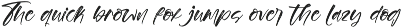 Earthy Mutual Modern Brush Script preview