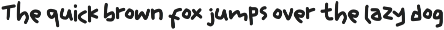 CS Barnaby – Messy Handwritten Font preview