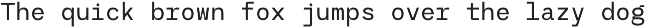 RCL Monoskrn – A Modern Monospaced preview