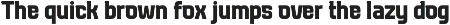 Thaber Blads - Condensed Sport Font preview