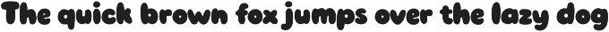 Gummy Loops - A Bubbly Display Font preview