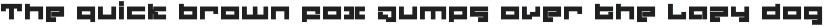 F Pixel Moc - Typeface Family preview