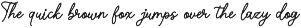 Taniella Roselinn Handwritten Script preview