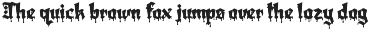 Amortem - Gothic Blackletter Font preview