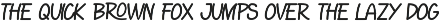 Chosrag - Marker Ligatures Font preview