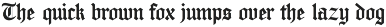 Cathdra - Gothic Blackletter Font preview