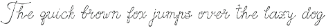 The Quietude Poetic Romantic Script preview