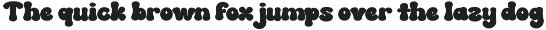 Hugloh - Rounded Display Font preview