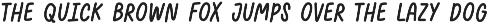 Note taking font preview