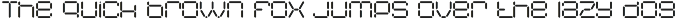 Cyber Digital Modern LED Font preview
