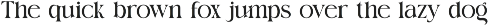 Comig Elegant Serif Font preview