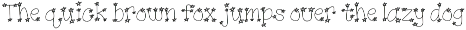 Starry Night a hand drawn star font font preview