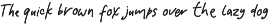 Paradise Valley font preview