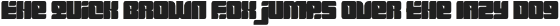 Virtual - Modern Display Font preview