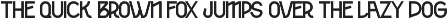 Broger - Modern Display Font preview