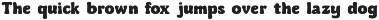 Pufetto Modern Bold Typeface Font preview