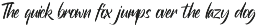 Ankorland Modern Script Font preview