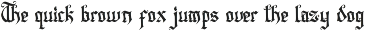 Rexstorm | Blackletter Typeface preview