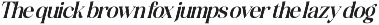 America Nights Modern Serif Font preview