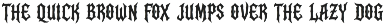 Cinder Typeface preview