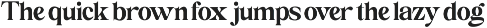 Milver Light Walking | 7 Font font preview