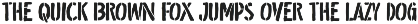 Stencilan – Weird Stencil Typeface preview