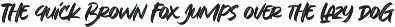 Track Records – Quick Brush Font preview