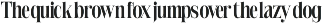 Delivery Feedback Modern Serif preview