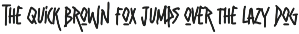 Punk Not Yet – Weird Typeface preview