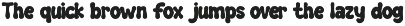 Groovy Sunday - Retro Display Font preview
