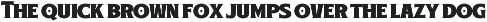Burning Display Font preview