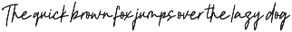 Monthine – A Modern Handwritten Scri font preview