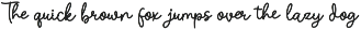 Nicolla Sunfield | Monoline Script preview