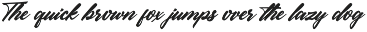 Vartensie Script Font preview