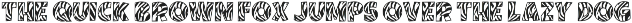 King Zebra - Decorative Font preview