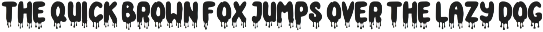 Scary Blood - Display Font preview