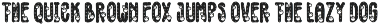 Water Bubble - Decorative Font font preview
