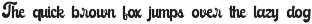 Dream Vintage font preview