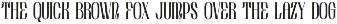 Blossom - Modern Serif Font preview