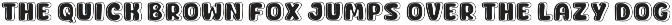 Bubble Universe - Display Font font preview