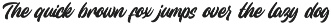 Orgistar - Bold Script Font preview